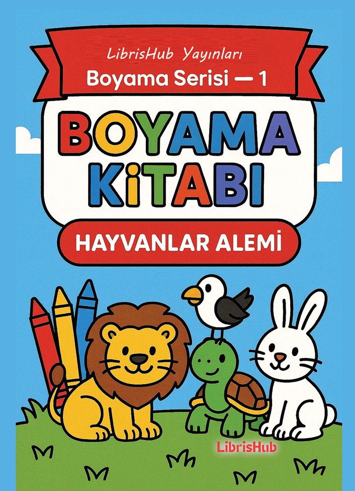 Hayvanlar Alemi  Boyama Kitabı  1